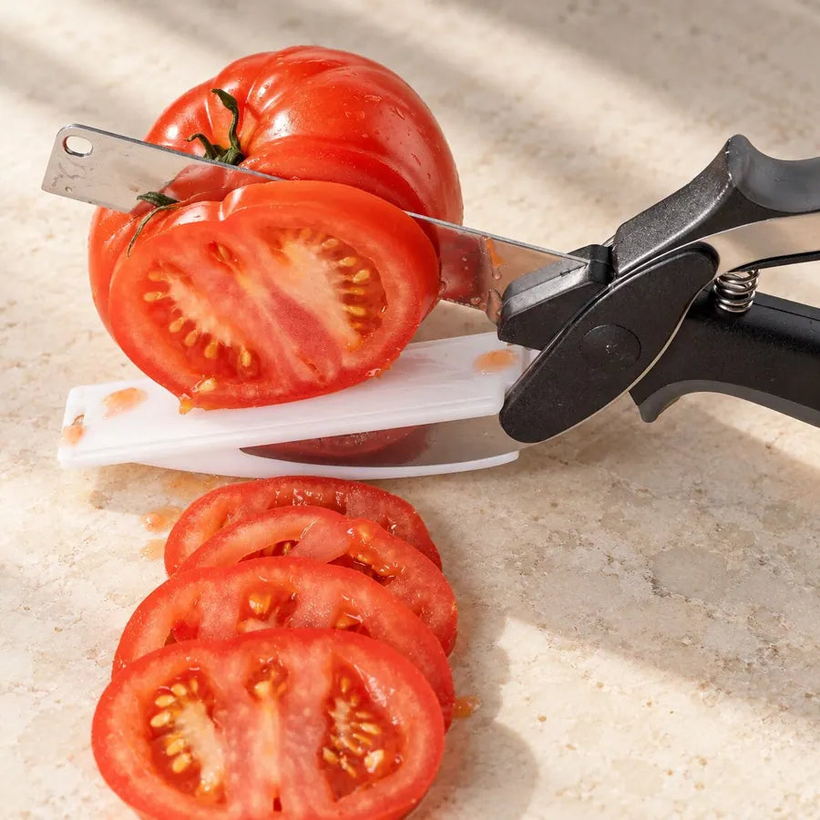 Götze 3 in 1 -Piece Kitchen Shears Set – Straight & Wave Blades