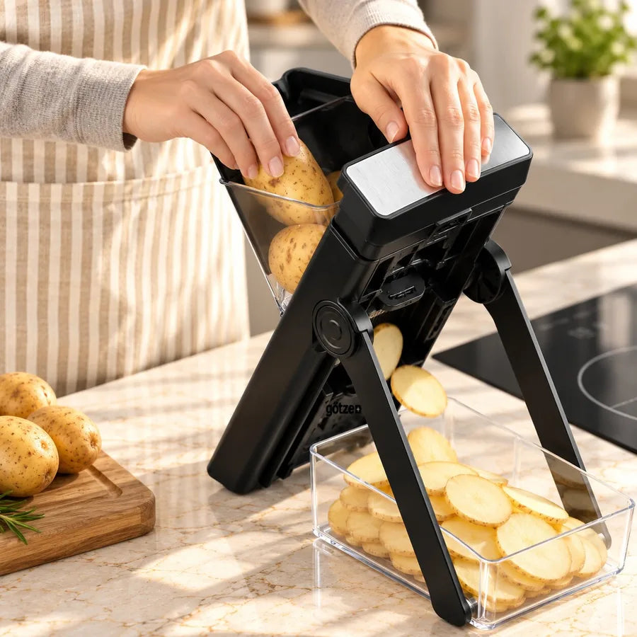 Götze SafeSlice Pro – The World’s Safest Mandoline