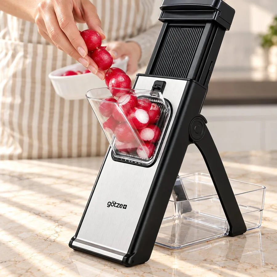 Götze SafeSlice Pro – The World’s Safest Mandoline