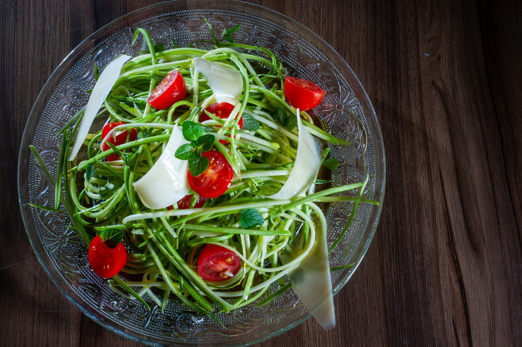 Zucchini Noodles with Fresh Tomato Sauce
