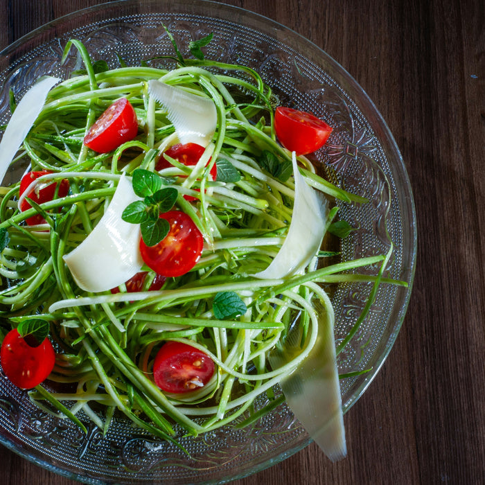 Zucchini Noodles with Fresh Tomato Sauce