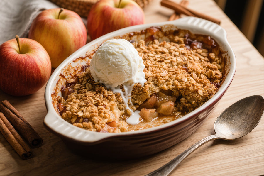 Easy Apple Cinnamon Crumble