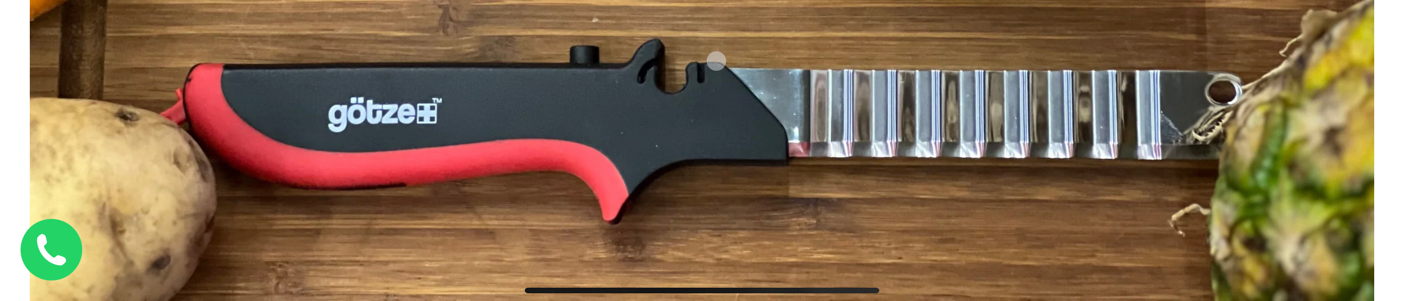Wavy blade for Gotze shears
