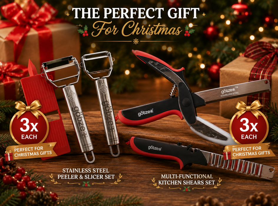 Götze Holiday Mega Bundle 3 Complete peeler Sets + 3 Complete shears Sets LIMITED AVAILABLE!