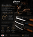 Götze Japanese Collection 67-layer Damascus steel knives