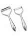 Götze Luxury Premium Peeler duo featuring a julienne peeler and straight-edge vegetable peeler with polished ergonomic handles.