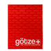 Red Götze Forever Guarantee card featuring repeated Götze branding and the white Götze logo on the front.