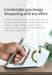 Götze 4-in-1 Knife & Scissors Sharpener with a rubberized ergonomic handle designed for a comfortable grip and easier sharpening with less effort.
