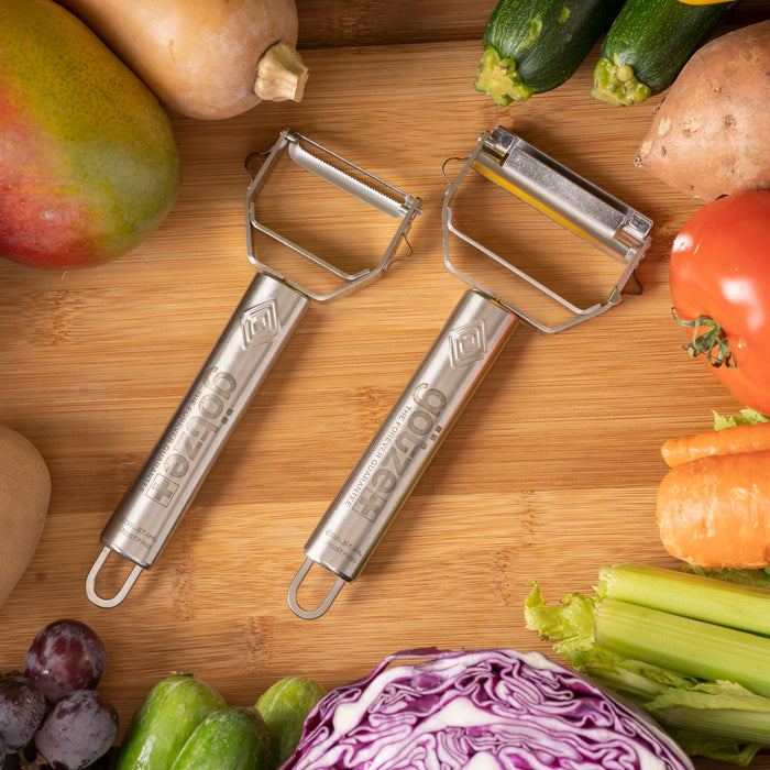 The Götze 3-in-1 Professional Peeler Set
